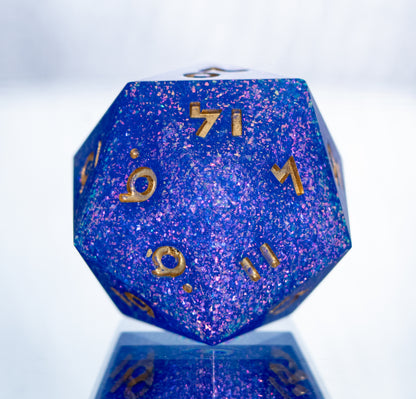 Glitter Bomb - Handmade D20