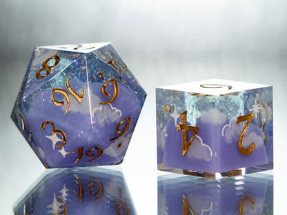 Dreamscape - Alt 7 Piece Handmade Resin Dice