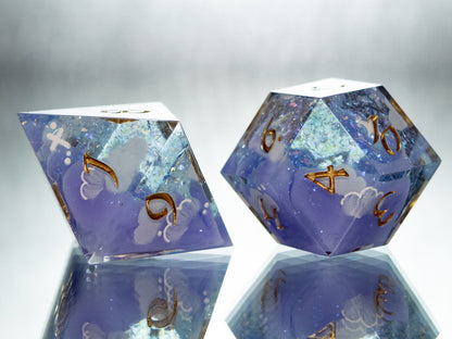 Dreamscape - Alt 7 Piece Handmade Resin Dice