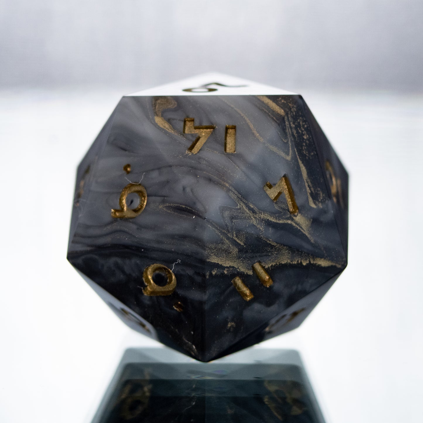 Silver Mines - Handmade Single D20