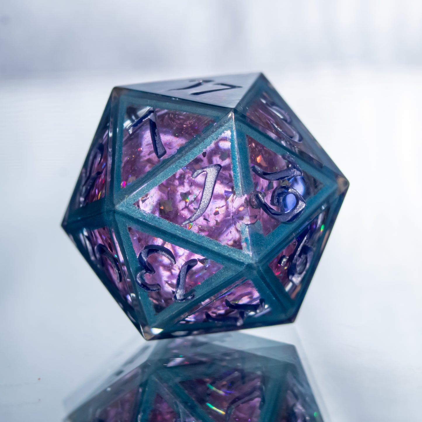 Blue Framed Liquid Core - Single Liquid Core D20