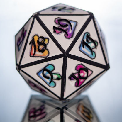 Dance Dance - Handmade Chonk SpinDown D20