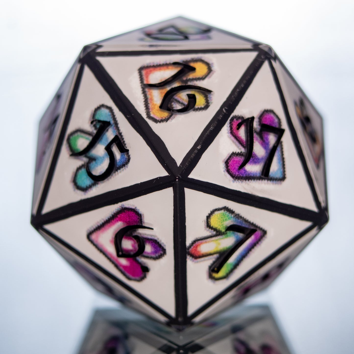 Dance Dance - Handmade Chonk SpinDown D20