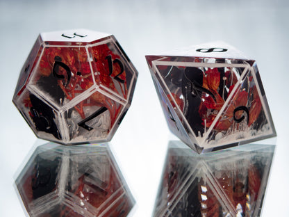 Phantom - 7 Piece Handmade Resin Dice