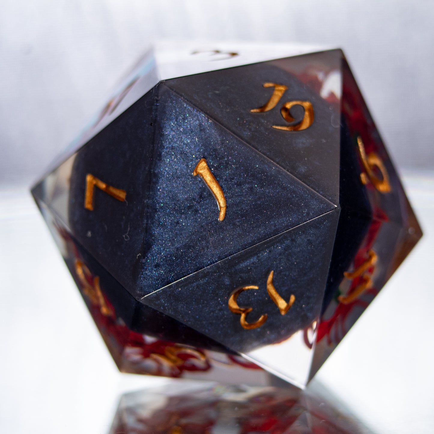 Spider Lily - Handmade Chonk D20