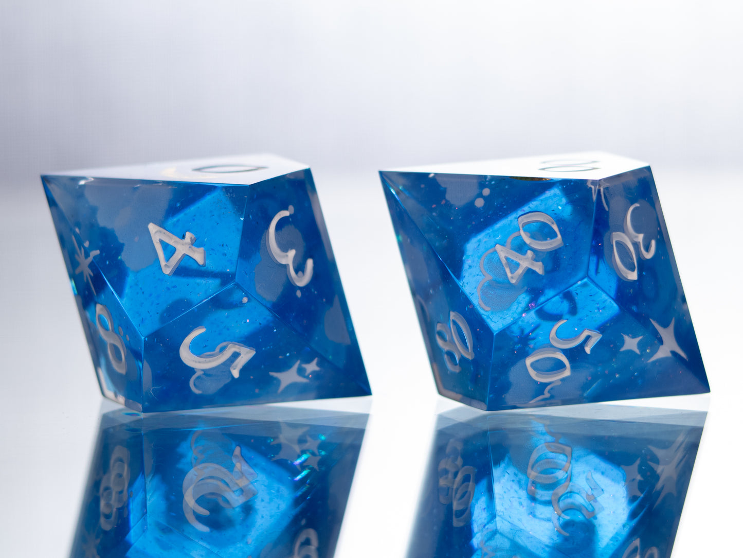 Dreamscape - 7 Piece Handmade Resin Dice