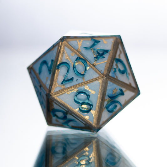 Lullaby - Single Handmade Resin D20