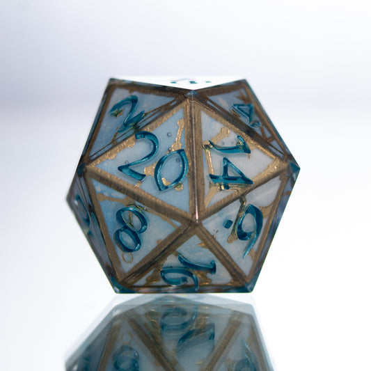 Lullaby - Single Handmade Resin D20