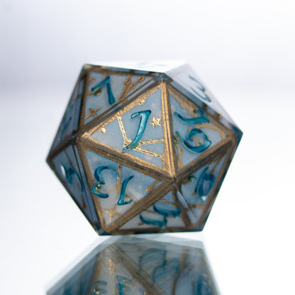 Lullaby - Single Handmade Resin D20