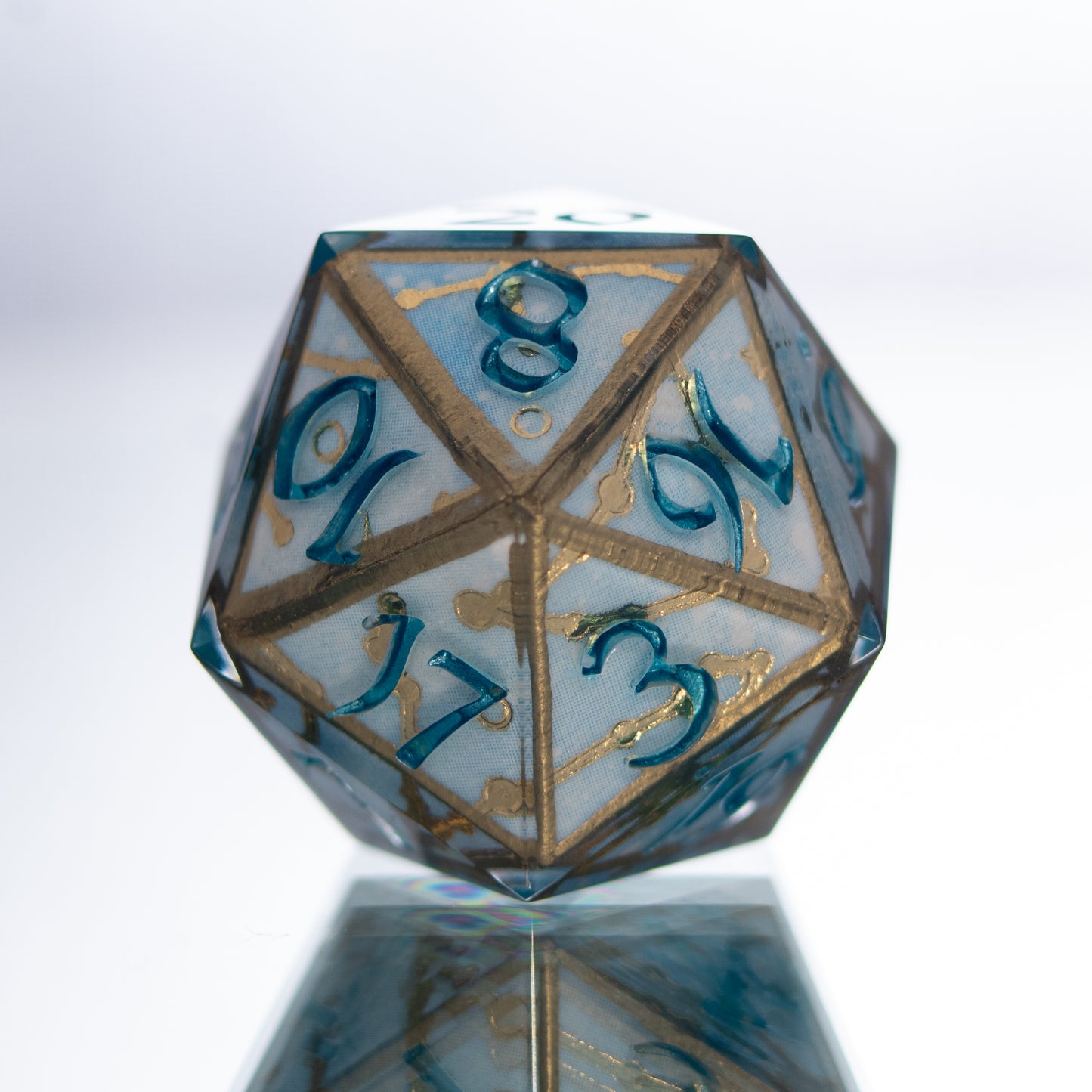 Lullaby - Single Handmade Resin D20