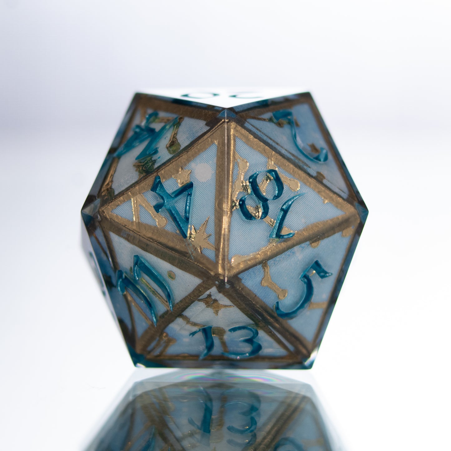 Lullaby - Single Handmade Resin D20