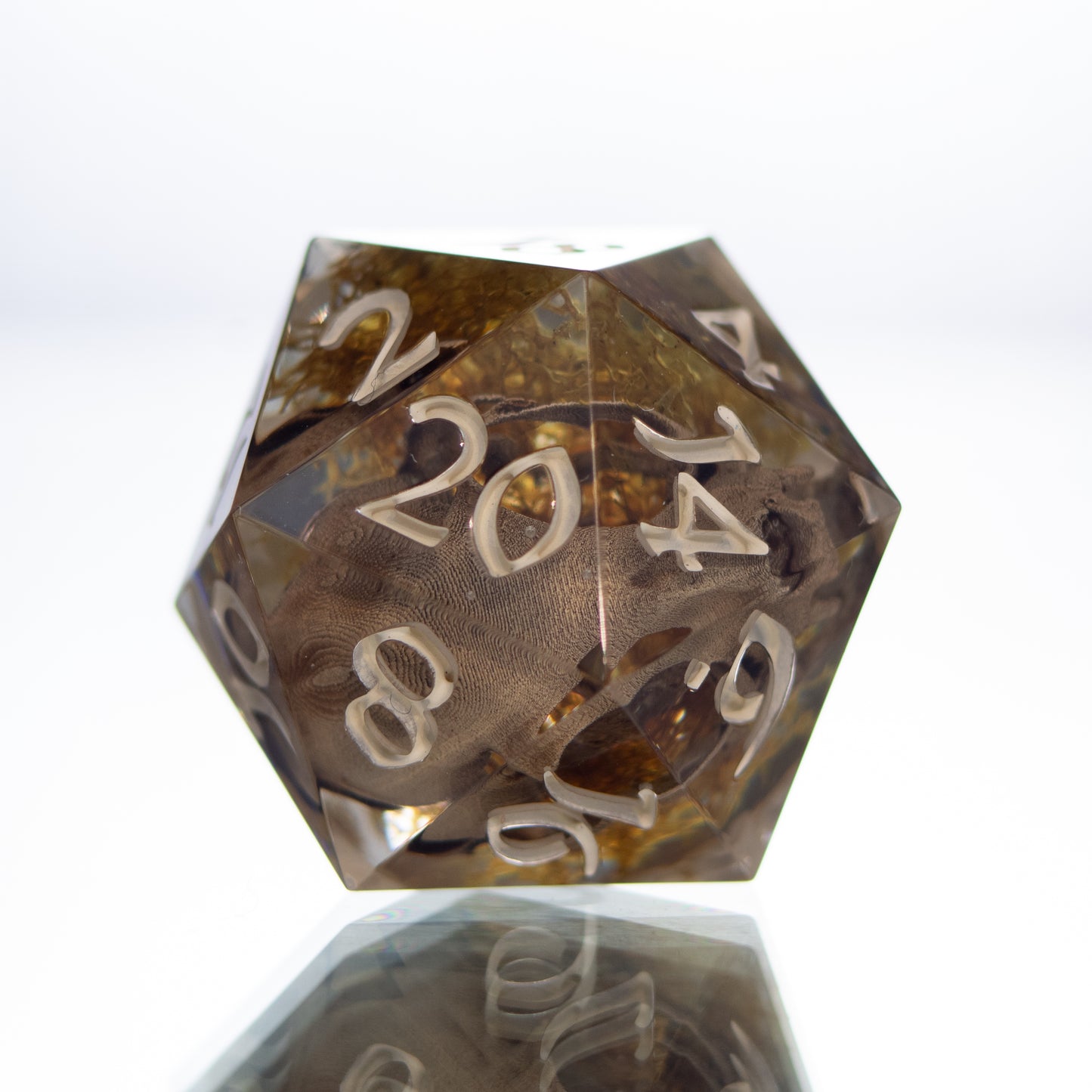 Bog O' Bones - Single Handmade Resin D20