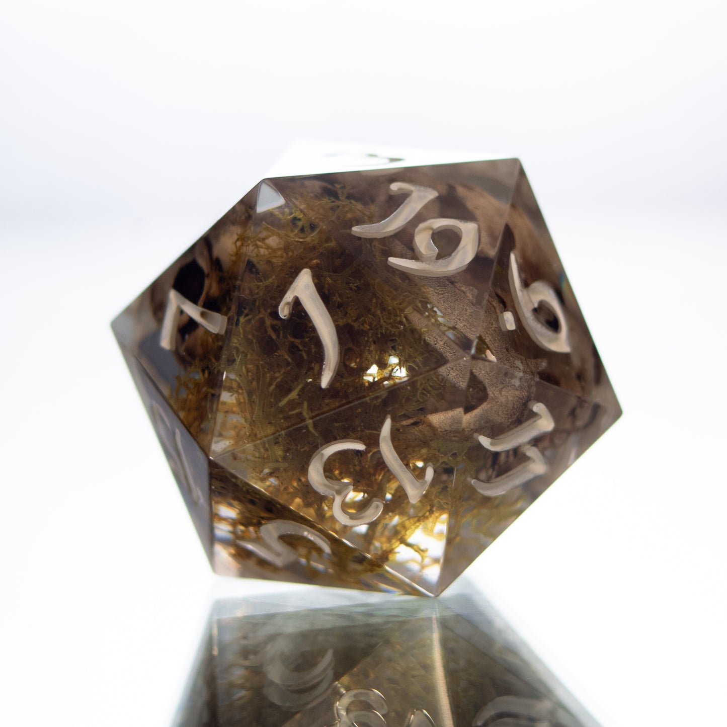 Bog O' Bones - Single Handmade Resin D20