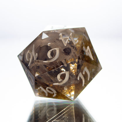 Bog O' Bones - Single Handmade Resin D20