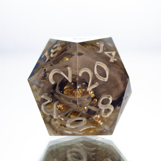 Bog O' Bones - Single Handmade Resin D20