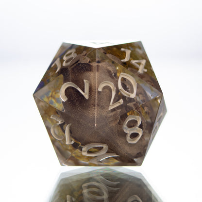 Bog O' Bones - Single Handmade Resin D20