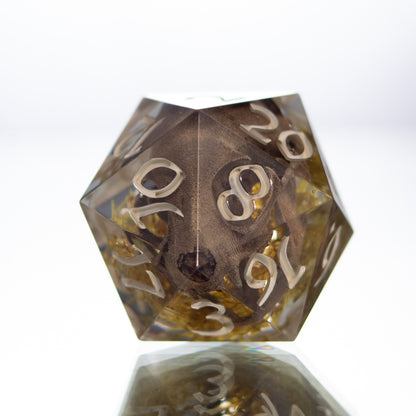 Bog O' Bones - Single Handmade Resin D20