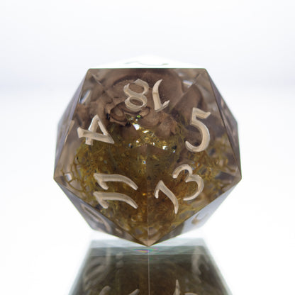 Bog O' Bones - Single Handmade Resin D20