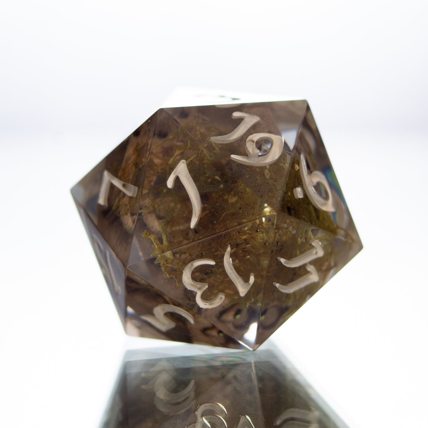 Bog O' Bones - Single Handmade Resin D20