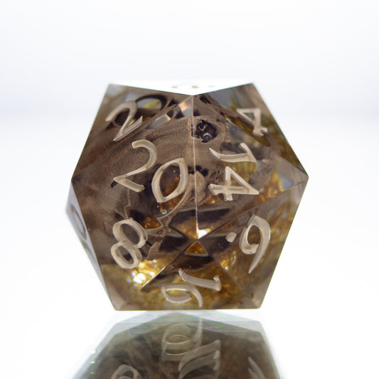 Bog O' Bones - Single Handmade Resin D20