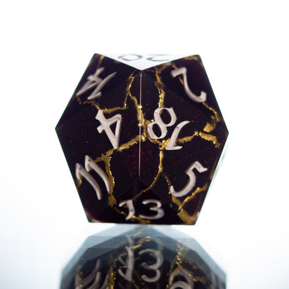 Sanguine Kintsugi D20