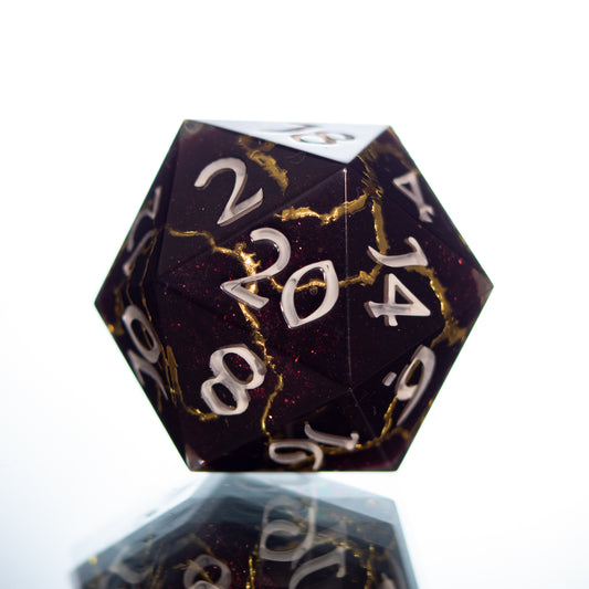 Sanguine Kintsugi D20