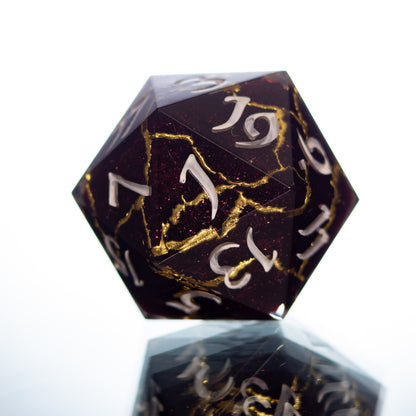 Sanguine Kintsugi D20