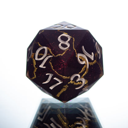 Sanguine Kintsugi D20