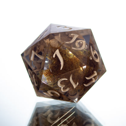 Bog O' Bones - Single Handmade Resin D20