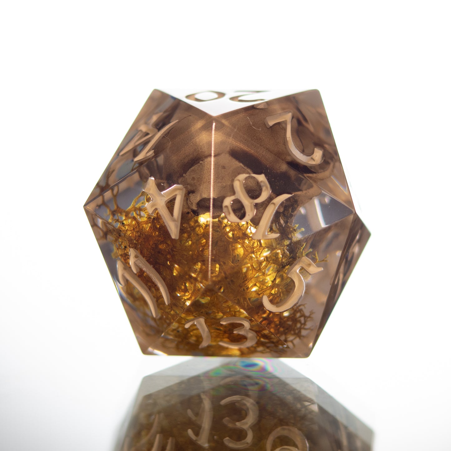 Bog O' Bones - Single Handmade Resin D20