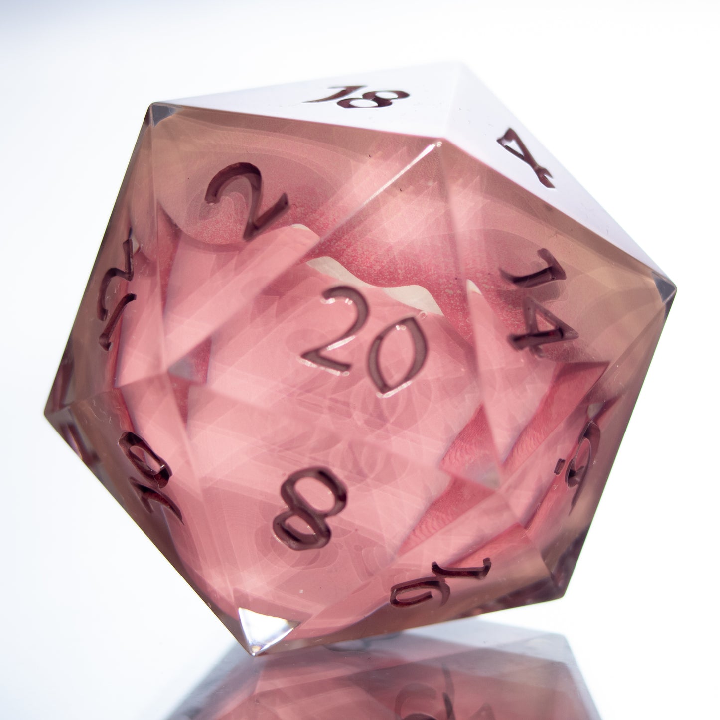 Mouthy - Handmade Chonk Resin D20