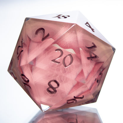 Mouthy - Handmade Chonk Resin D20