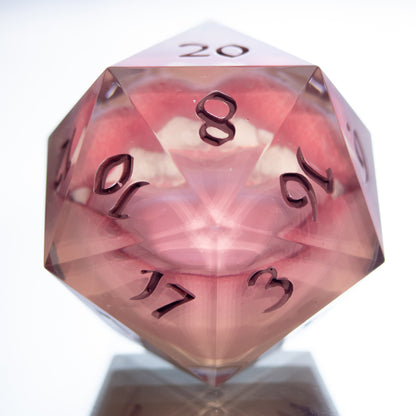 Mouthy - Handmade Chonk Resin D20