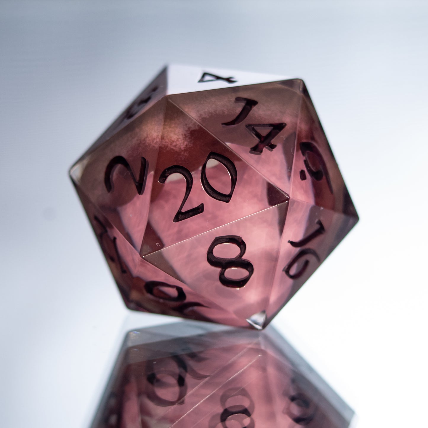 Mouthy (B) - Single Handmade D20