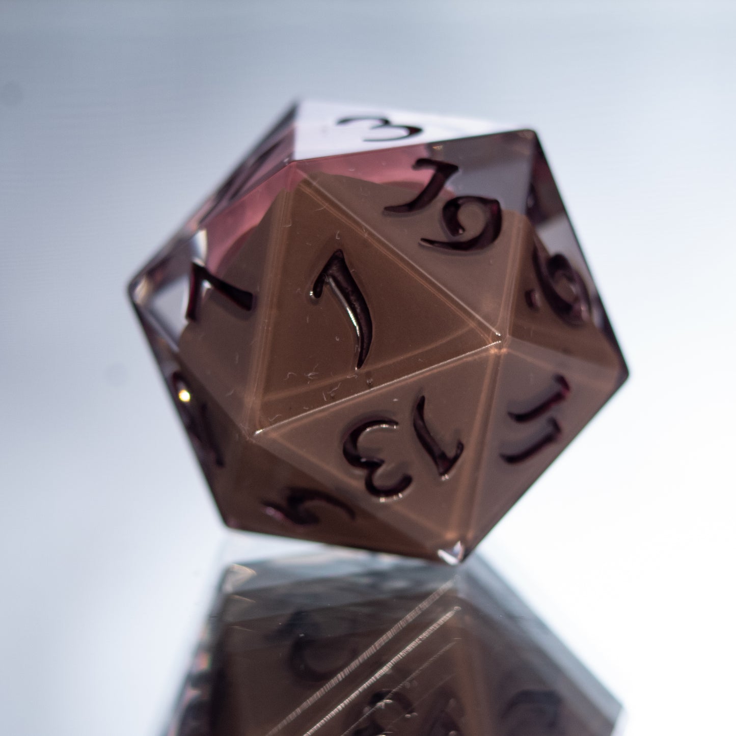 Mouthy (B) - Single Handmade D20