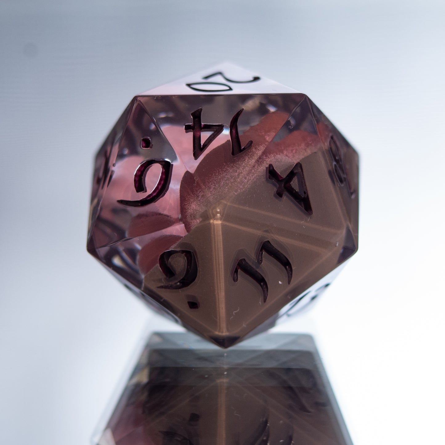 Mouthy (B) - Single Handmade D20