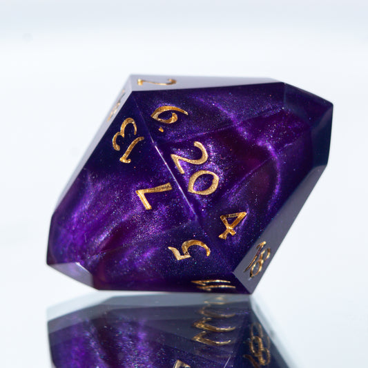 Royal Jewel - Handmade Resin D20