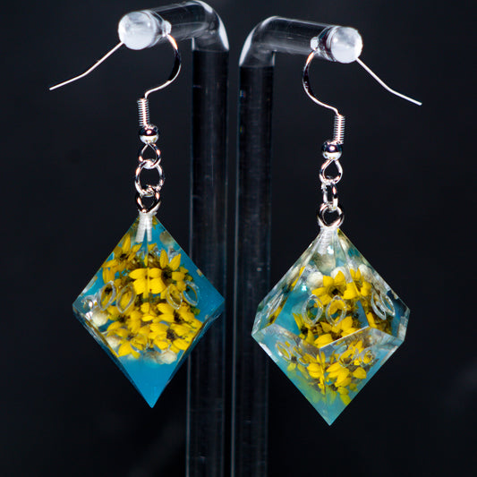 Mini Sunflower D% Earrings
