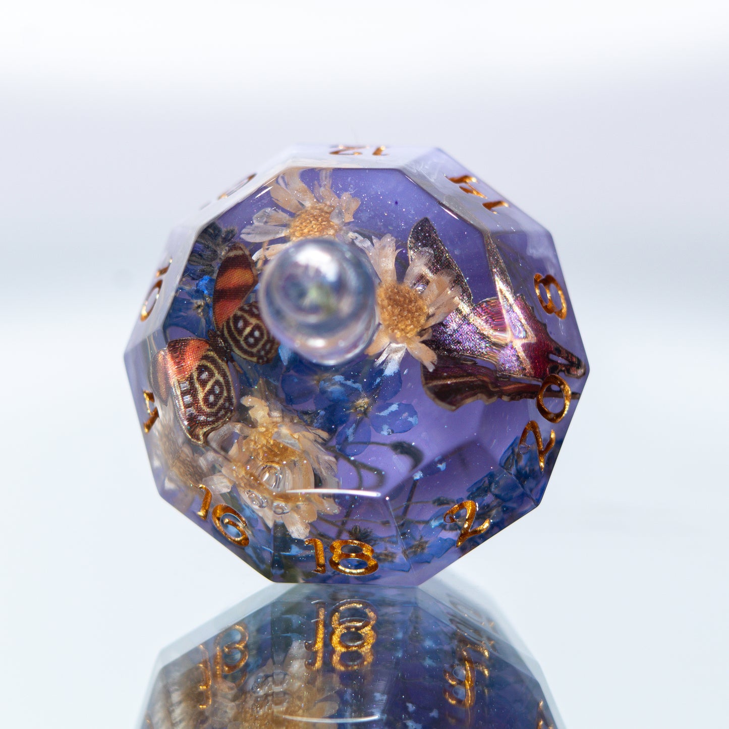 Fairy Potion - Handmade Resin Bottle D20