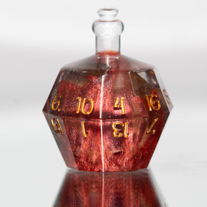 Vampire's Potion - Handmade Resin Bottle D20