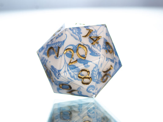 Porcelain - Handmade Resin D20