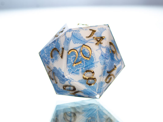 Porcelain - Handmade Resin D20