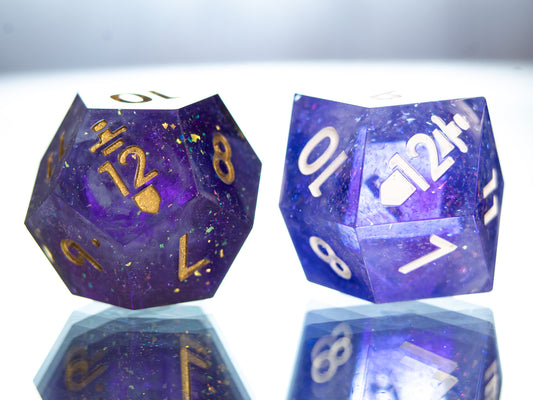 Daggerheart Duality Dice - Handmade Resin D12 Pair