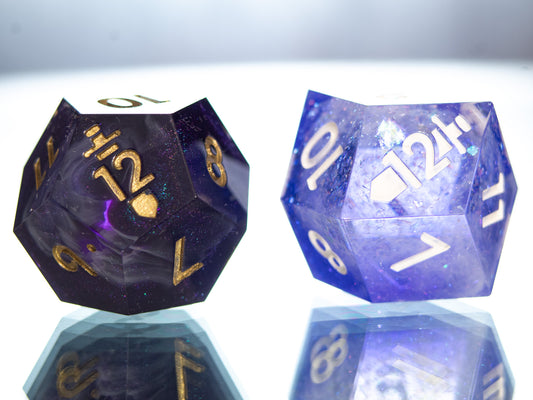 Daggerheart Duality Dice - Handmade Resin D12 Pair