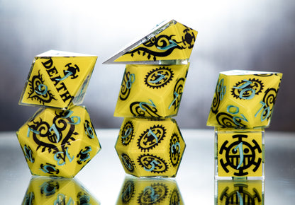 Surgeon of Death - 7 Piece Handmade Dice