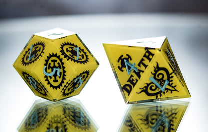 Surgeon of Death - 7 Piece Handmade Dice
