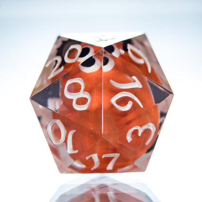 Pochita - Handmade Resin D20 (White Ver.)