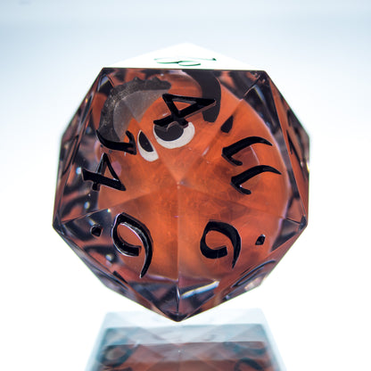 Pochita - Handmade Resin D20 (Black Ver.)