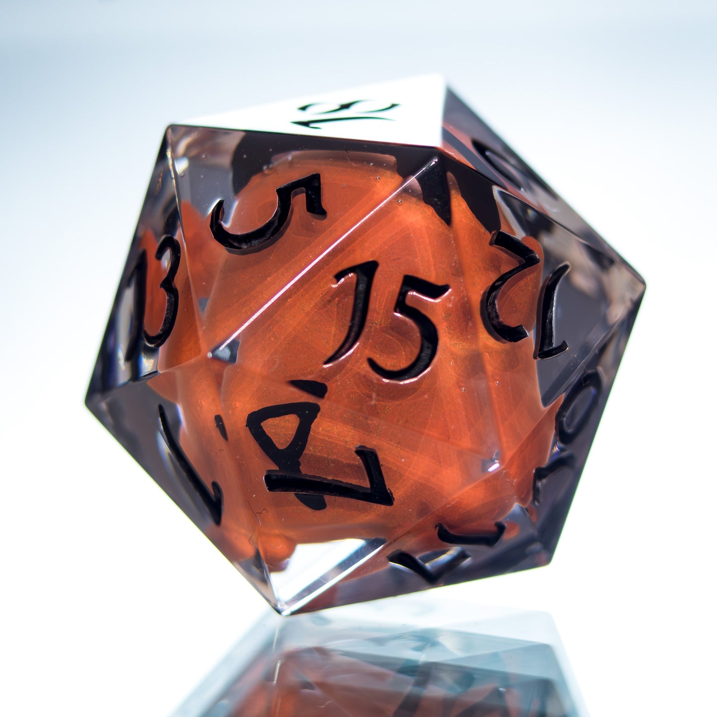 Pochita - Handmade Resin D20 (Black Ver.)