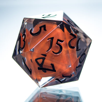 Pochita - Handmade Resin D20 (Black Ver.)